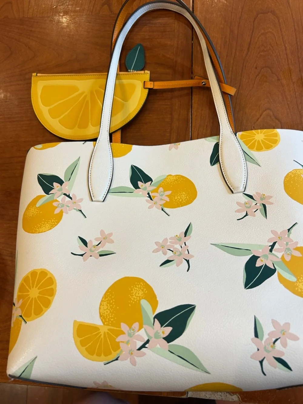 Kate Spade Clementine Reversible Tote EUC